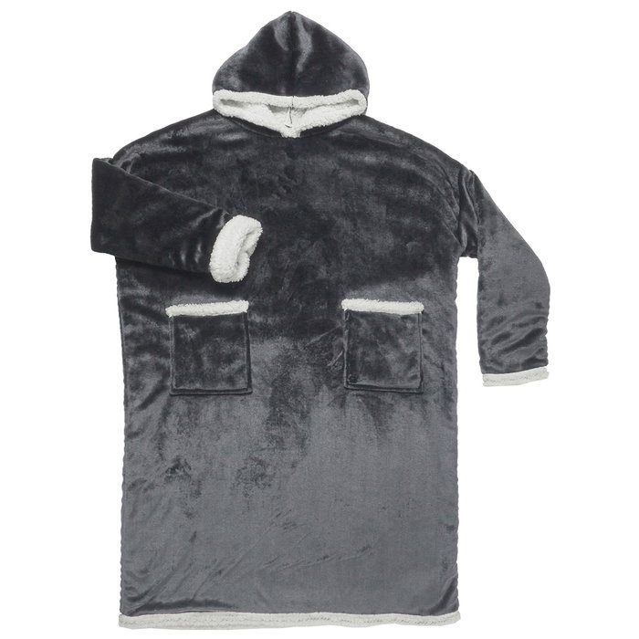 Home Deco Factory Sudadera longue avec capuche Home Deco Factory Sudadera longue avec capuche