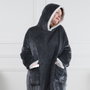 Home Deco Factory Sudadera longue avec capuche