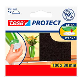 Tesa Feutre adhésif antirrayure marron 80 x 100 mm
