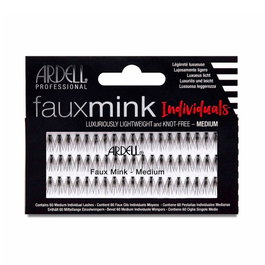 Ardell Faux Mink Cils Individuels Courts Noirs #Medium 1 Unité