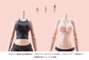 Kotobukiya Sousai Shojo Teien accessoires pour figurines Dress Up Body Color C Ver. L