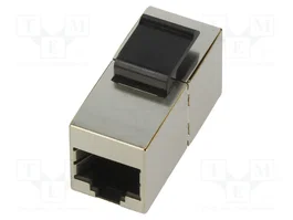 GOOBAY Connecteur RJ45 Keystone Cat 6 Argent
