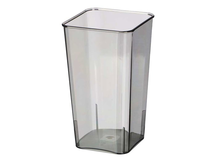 Giftdecor Vase Carré Acrylique Gris 24,5 cm (Set de 24)