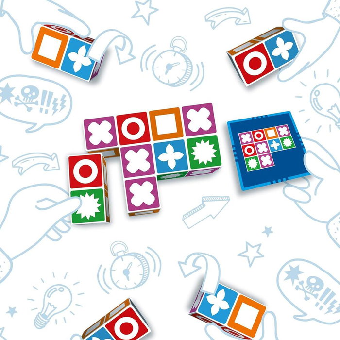 SD GAMES Jeu de société Match Madness - Version espagnole - Jeu de cartes et de réflexion - De 7 ans et plus - 1 à 4 joueurs - Durée de partie 20 minutes SD GAMES Jeu de société Match Madness - Version espagnole - Jeu de cartes et de réflexion - De 7 ans et plus - 1 à 4 joueurs - Durée de partie 20 minutes