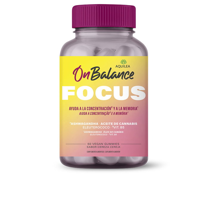 AQUILEA ONBALANCE FOCUS 60 Gummies Cerise AQUILEA ONBALANCE FOCUS 60 Gummies Cerise