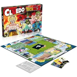Cluedo Jeu de Société Cluedo - Dragon Ball Z, 2 joueurs ou plus, à partir de 8 ans, avec Goku, Vegeta, Piccolo, Gohan, Gotenks, Krilin contre Freezer, Cell, Broly, Boo