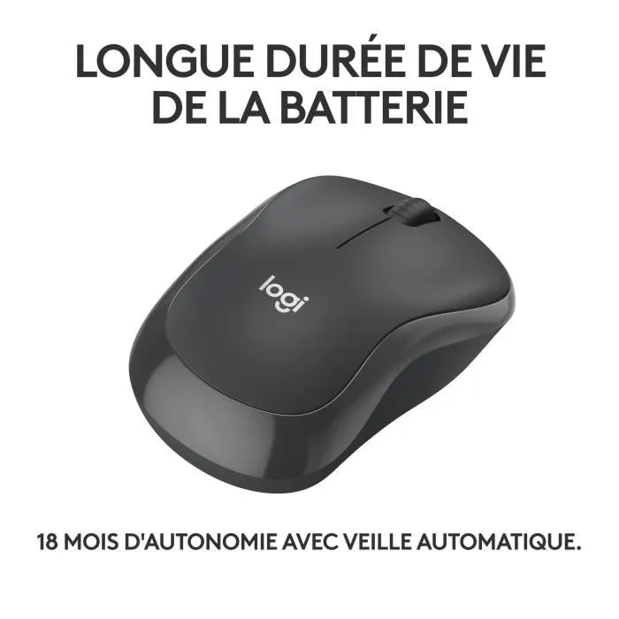 Logitech M240 Silent Souris sans fil Bluetooth, Compacte et Silencieuse, Suivi Fluide, Autonomie 18 Mois, Compatible Windows/macOS/ChromeOS, PC/Mac/Portable/Tablette, Graphite Logitech M240 Silent Souris sans fil Bluetooth, Compacte et Silencieuse, Suivi Fluide, Autonomie 18 Mois, Compatible Windows/macOS/ChromeOS, PC/Mac/Portable/Tablette, Graphite