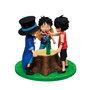 Banpresto Figura Ichibansho One Piece - Ace, Sabo et Luffy Dramatic Memories 10 cm