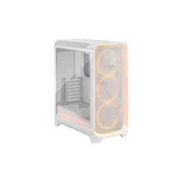 Fractal Design Meshify 3 Ambience Pro RGB Boîtier PC Blanc, E-ATX (277 mm), 3 Ventilateurs Momentum ARGB, USB Type-C 20 Gbps, Éclairage Personnalisable