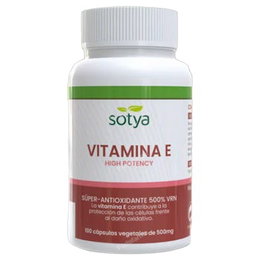 SOTYA Vitamine E Haute Puissance 500mg 100 Capsules