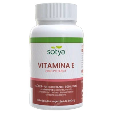 SOTYA Vitamine E Haute Puissance 500mg 100 Capsules SOTYA Vitamine E Haute Puissance 500mg 100 Capsules