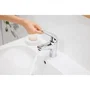 Grohe Swift 20617001 Robinet monofluide lave-mains chromé avec technologie EcoJoy pour économie d'eau, design moderne pour salle de bain