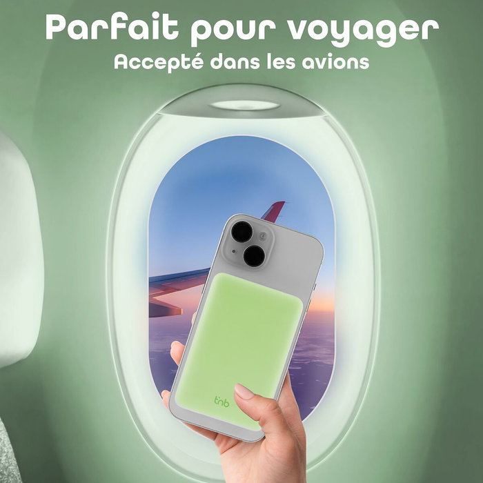 Powerbank T'NB PBUMAG5GR 5000 mAh Vert Magsafe