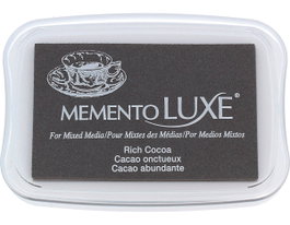 Tsukineko MEMENTO LUXE Tampon encreur couleur cacao 96x63mm