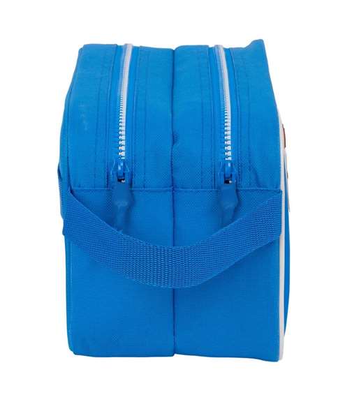 Safta Neceser 2 Cremalleras Adapt.Carro Real Deportivo De La Coruña - Nécessaire de voyage 2 fermetures à glissière pour chariot d'équitation, 26 x 15 x 12.5 cm