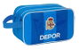 Safta Neceser 2 Cremalleras Adapt.Carro Real Deportivo De La Coruña - Nécessaire de voyage 2 fermetures à glissière pour chariot d'équitation, 26 x 15 x 12.5 cm