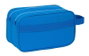 Safta Neceser 2 Cremalleras Adapt.Carro Real Deportivo De La Coruña - Nécessaire de voyage 2 fermetures à glissière pour chariot d'équitation, 26 x 15 x 12.5 cm