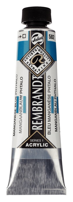 Rembrandt Peinture Acrylique Azul Manganeso Ftalo 582 40 ml Rembrandt Peinture Acrylique Azul Manganeso Ftalo 582 40 ml