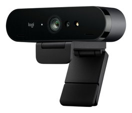 Logitech Brio 4K Webcam, 4096 x 2160, Noir