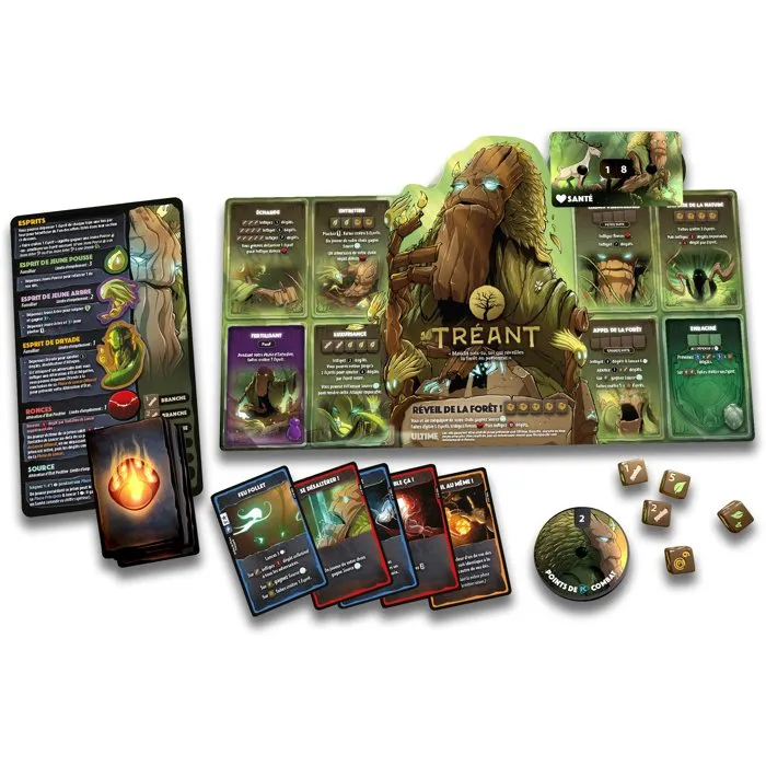 Lucky Duck Games Dice Throne Saison 1 - Treant vs Ninja