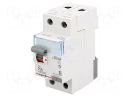 LEGRAND Interrupteur différentiel P300 TX 25A 30mA 2 pôles