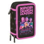 SAFTA Trousse Triple Kpop Demon Hunters - 37 pièces