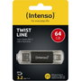 Intenso Memoria USB 3.2 Intenso 64GB Twist Line A+C