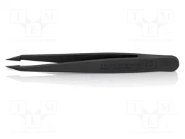 KNIPEX Pince à épiler ESD droite à bout pointu
