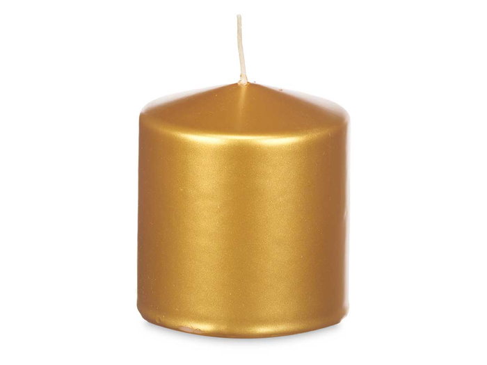Acorde Bougie Taco Dorée Large 10cm Cire (Set de 12)