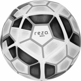 BigBuy Outdoor Ballon de football Rezo Sphera Taille 4 Gris