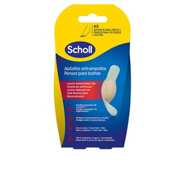 Scholl Pansements anti-ampoules pour doigts, soulagement immédiat, technologie hydrocolloïde, 6 unités