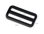 Innspiro Boucle Coulissante Rectangulaire en Plastique Noir 52,5 mm (Lot de 5)