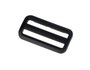 Innspiro Boucle Coulissante Rectangulaire en Plastique Noir 52,5 mm (Lot de 5)