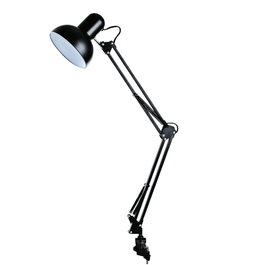 GSC Evolution Flexo de bureau avec clip E27 40W - Noir