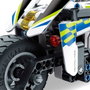 Color Baby - Jeu de Construction Moto de Police à Rétrofriction - 193 Pièces - 7 x 19 x 9 cm