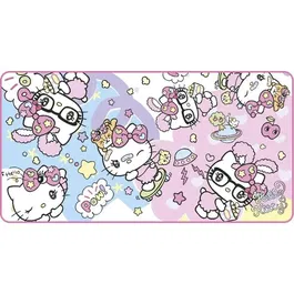 Konix Tapis de souris gaming XXL Hello Kitty 90 x 46 cm Microfibre antidérapante Revers caoutchouc pour bureau