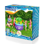 Bestway 52573 Table d'Apprentissage Gonflable 76x76x88 cm pour Enfants +18 Mois Intérieur et Jardin