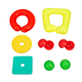 Bestway 52573 Table d'Apprentissage Gonflable 76x76x88 cm pour Enfants +18 Mois Intérieur et Jardin