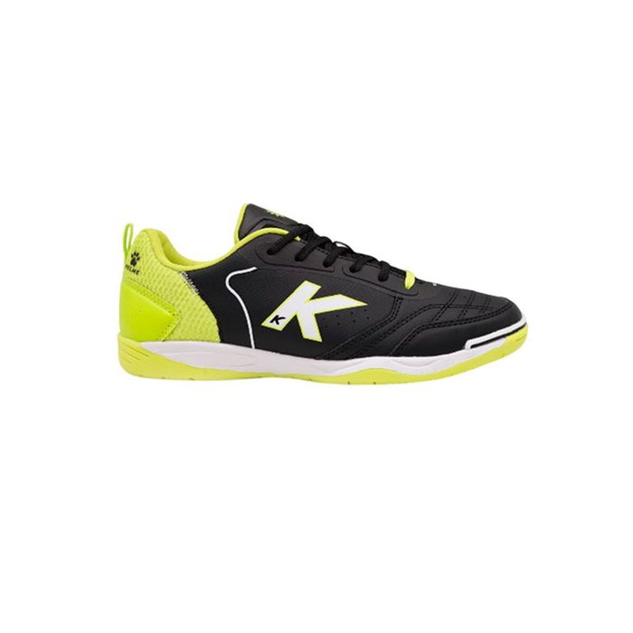 Chaussures de Futsal pour Adultes Kelme Goleiro Indoor Noir L Chaussures de Futsal pour Adultes Kelme Goleiro Indoor Noir L