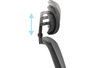 Sandberg Fauteuil de Bureau et Gaming ErgoFusion Basic - Dossier Ergonomique en Maille Respirante avec Soutien Lombaire et Accoudoirs Réglables, Appui-Tête et Inclinaison Ajustables