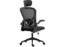 Sandberg Fauteuil de Bureau et Gaming ErgoFusion Basic - Dossier Ergonomique en Maille Respirante avec Soutien Lombaire et Accoudoirs Réglables, Appui-Tête et Inclinaison Ajustables