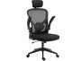 Sandberg Fauteuil de Bureau et Gaming ErgoFusion Basic - Dossier Ergonomique en Maille Respirante avec Soutien Lombaire et Accoudoirs Réglables, Appui-Tête et Inclinaison Ajustables