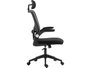 Sandberg Fauteuil de Bureau et Gaming ErgoFusion Basic - Dossier Ergonomique en Maille Respirante avec Soutien Lombaire et Accoudoirs Réglables, Appui-Tête et Inclinaison Ajustables
