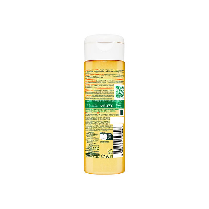 Garnier Liquide Illuminateur Vitamine C pour Peau Éclatante et Uniforme 120 ml