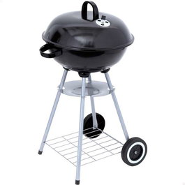 Color Baby Barbecue au charbon de bois rond avec couvercle Aktive 46 cm - Gril de jardin