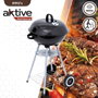 Color Baby Barbecue au charbon de bois rond avec couvercle Aktive 46 cm - Gril de jardin
