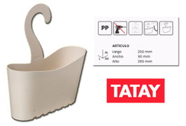 TATAY CESTILLO STANDARD MULTI/ECOHOME 25x9x28 cm