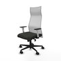 Piqueras y Crespo Chaise de Bureau Albacete Noir et Blanc
