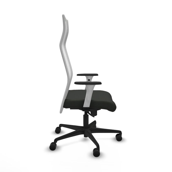 Piqueras y Crespo Chaise de Bureau Albacete Noir et Blanc