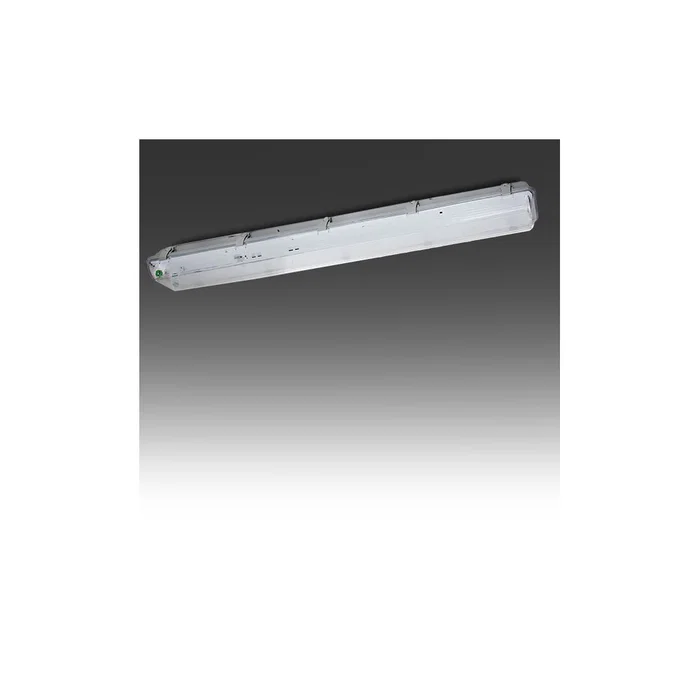 Écran étanche LED 2 tubes 1500 mm ABS/PC, clips acier inoxydable Écran étanche LED 2 tubes 1500 mm ABS/PC, clips acier inoxydable